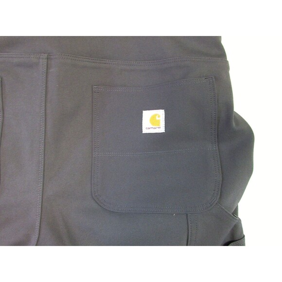 Carhartt Force Womens Large (12-14) Fitted Gray Lightweight Pocket Legging - Picture 7 of 14